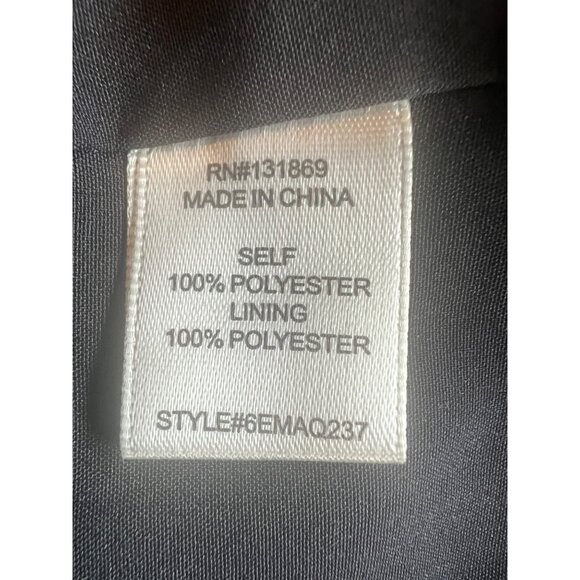 Jessica Simpson Black & White Polka Dot Mini Dress With Ruffle Detail Medium - Picture 13 of 16